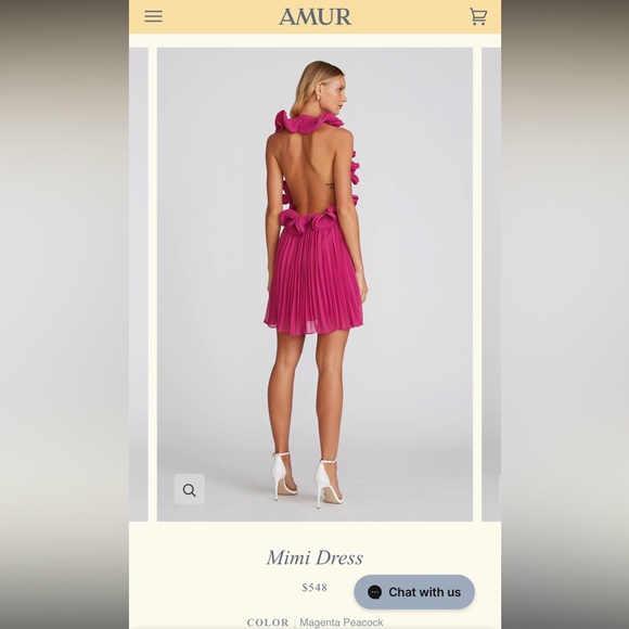 AMUR Mimi mini dress - Picture 2 of 8